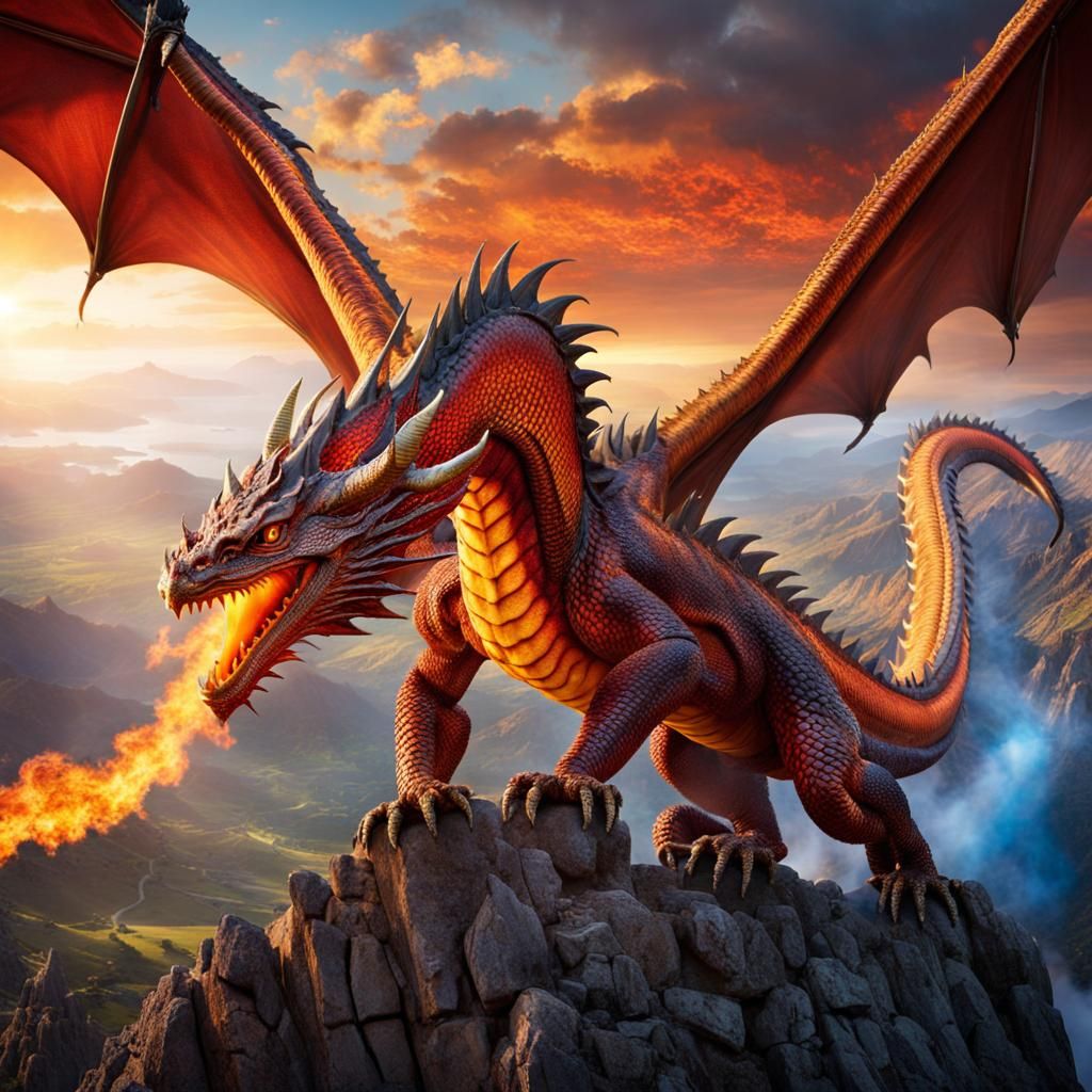 Fire-Breathing Dragon