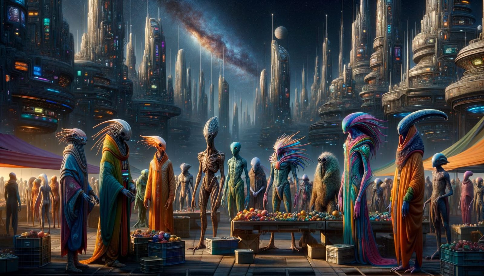Alien marketplace