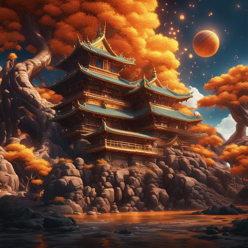 Dragon Ball Z Fantasy Concept Art in 8k