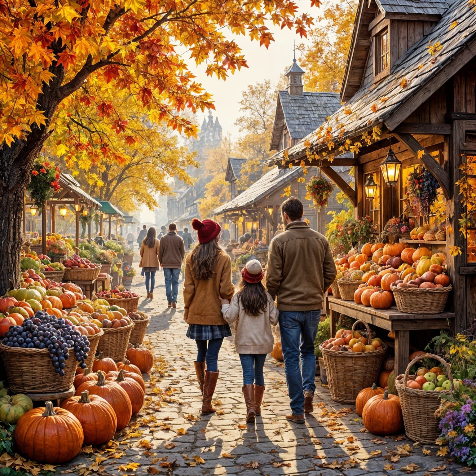 Cozy Autumn Fair in Rustic Style