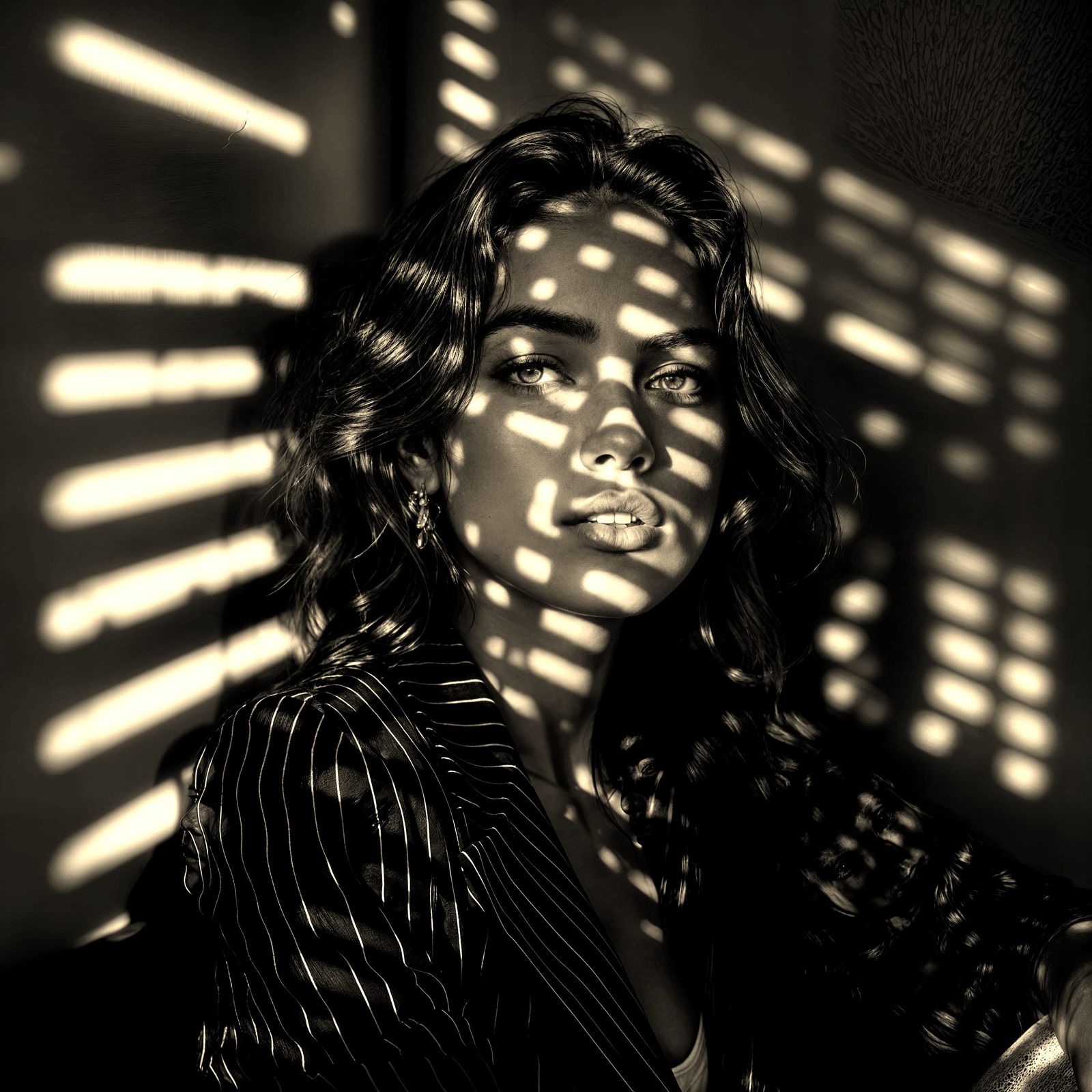 Latina Girl in Warm Afternoon Light