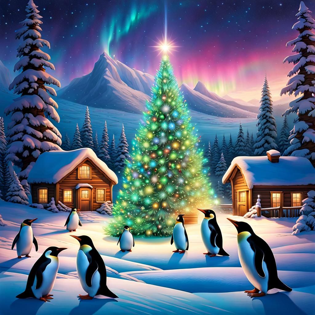 Holographic Winter Wonderland