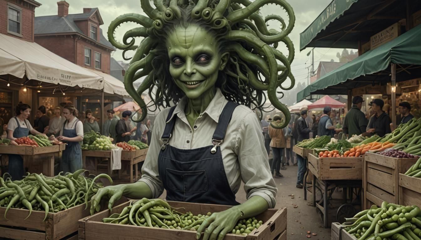 We came here for Peas