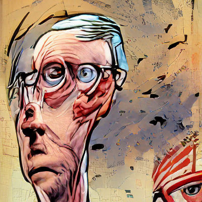 Portrait of Inner Duality in Digital Art