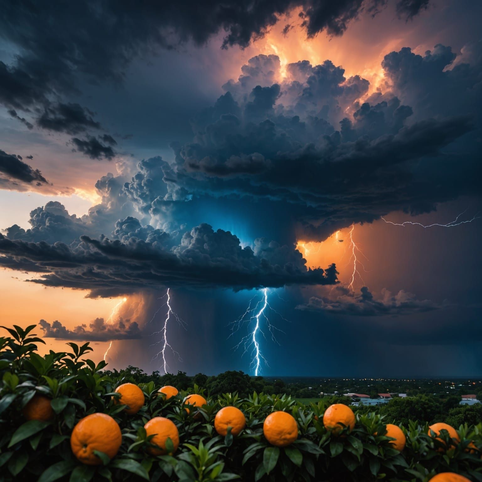 Thunderstorm at Sunrise: Professional Photography with Bokeh