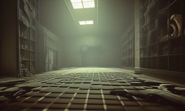 Eerie Biopunk Horror of Espaces d'Abraxas in Hyperrealism