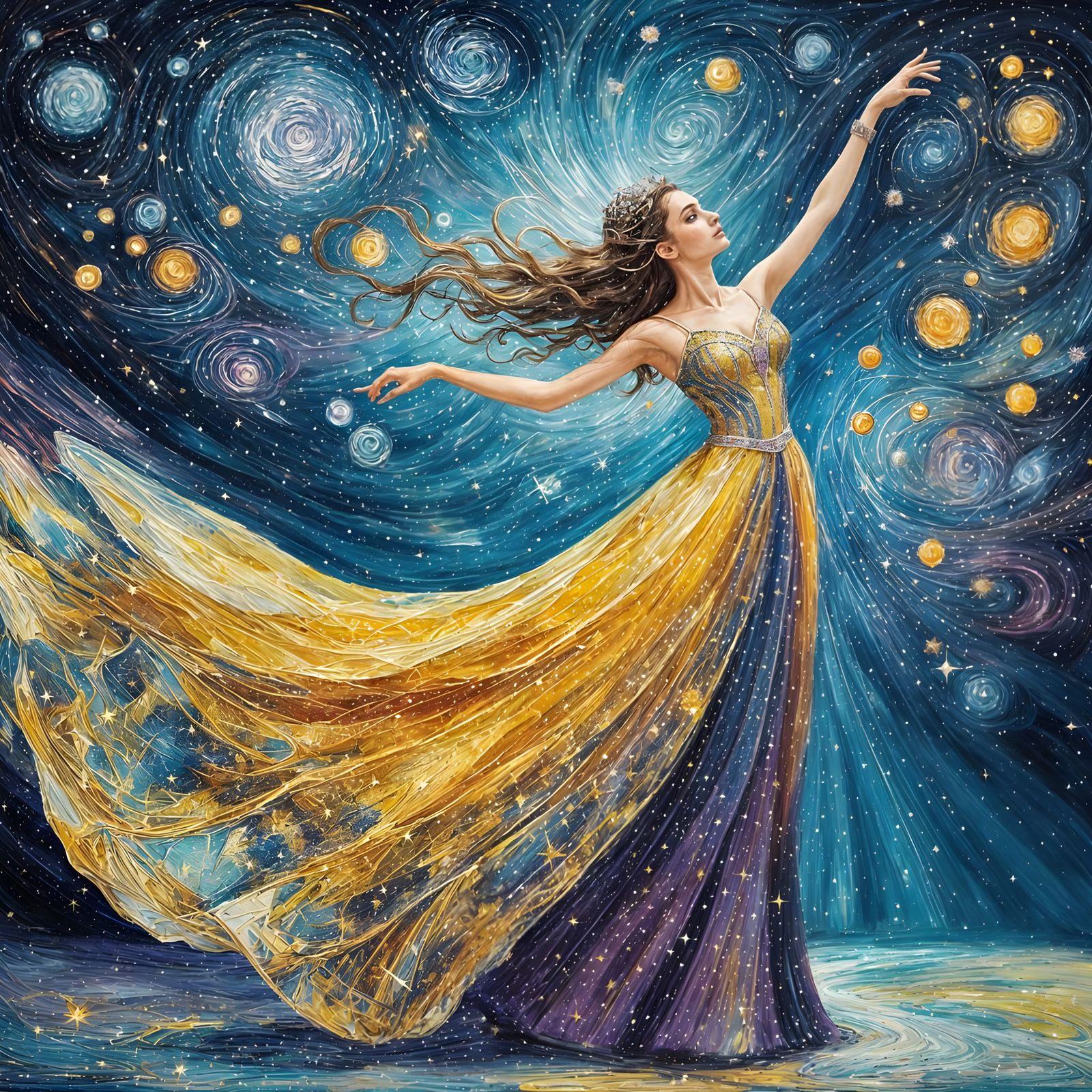 A Royal Princess in Celestial Constellations