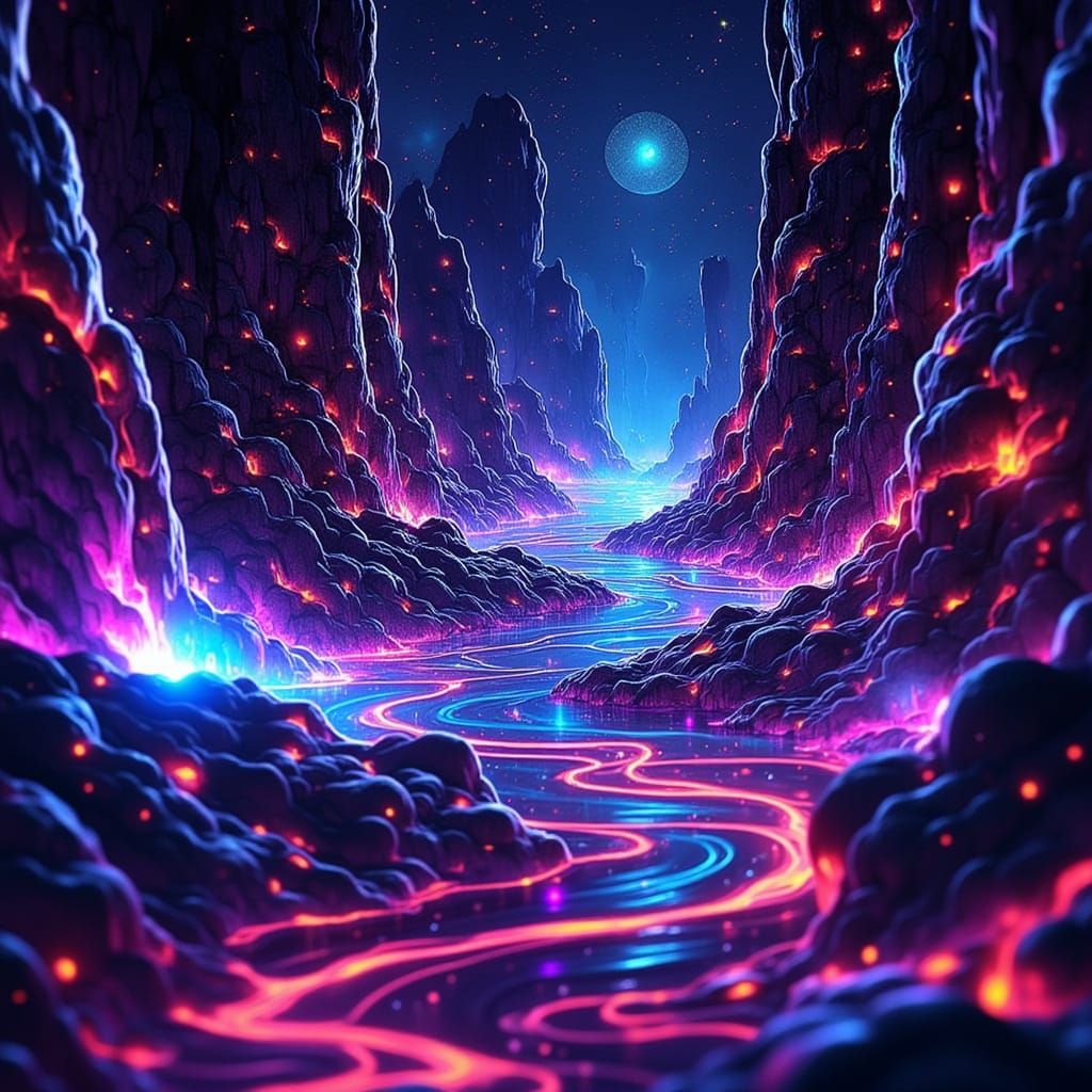 <lora:Lunar Halo Fluxation:1.0>Holographic Highlights