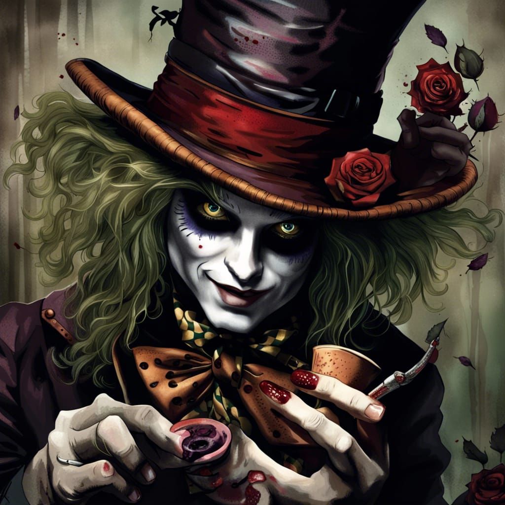 Mad Hatter's Gift: A Dark Rose in Wonderland