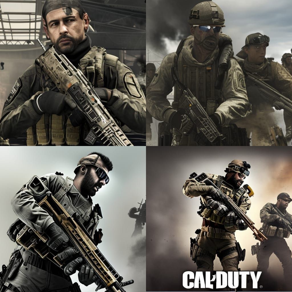 Call of Duty AI Image