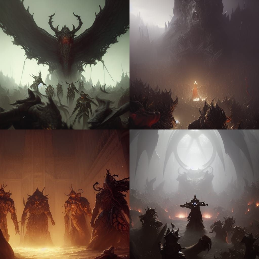 King's Guard vs. Demons: Dark Fantasy Battle