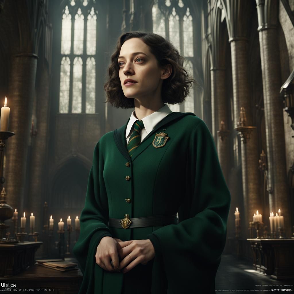 Marion Cotillard as Slytherin Student in Hogwarts