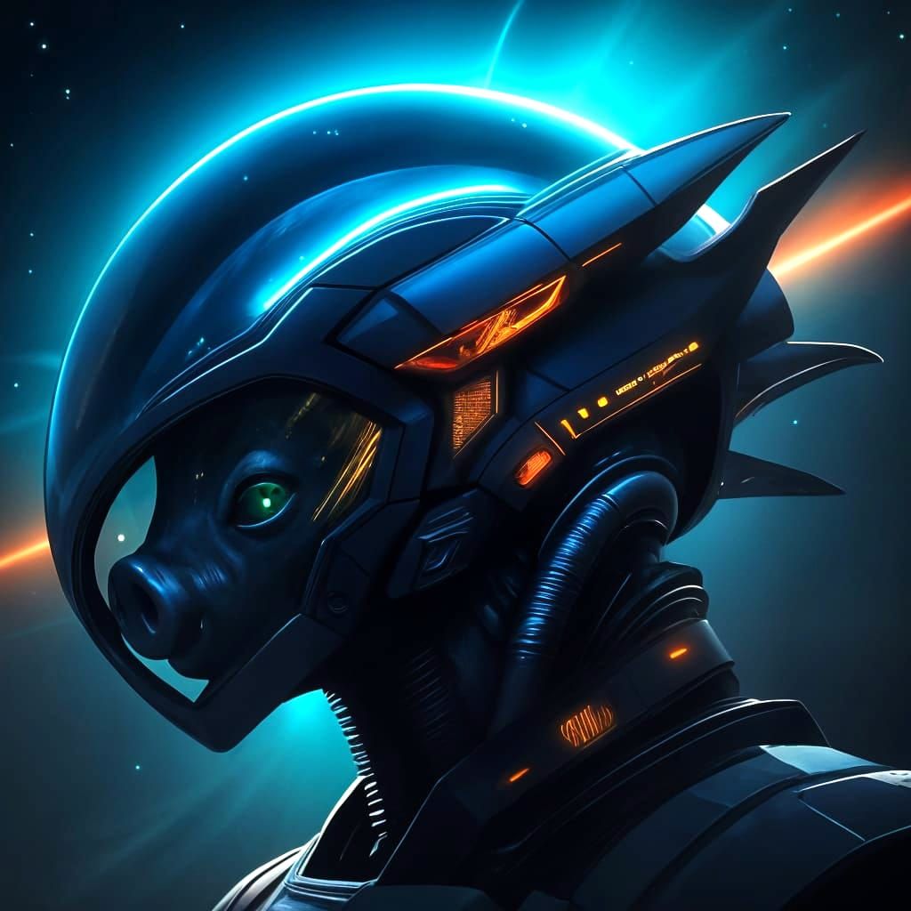 Cosmic Pig Ascends in Sci-Fi Celebration