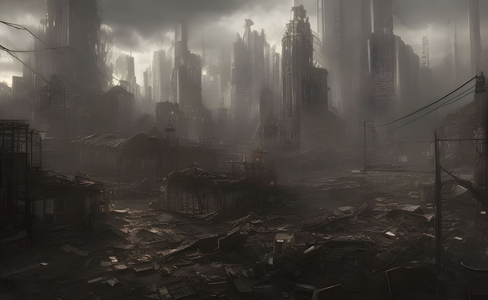Cthulhu's Dark Reign: Post-Apocalyptic Japanese City