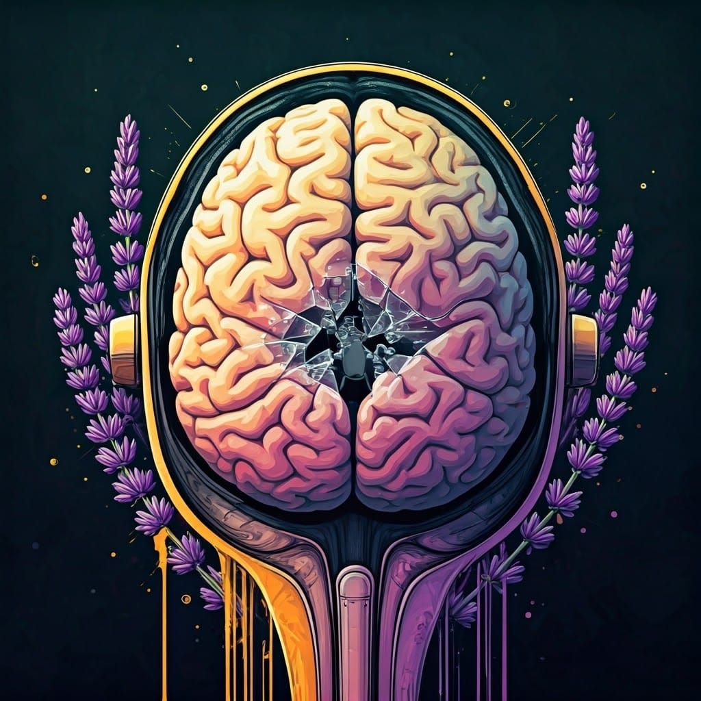 Surreal Future Dreamscape Unveils Haunted Neural Network