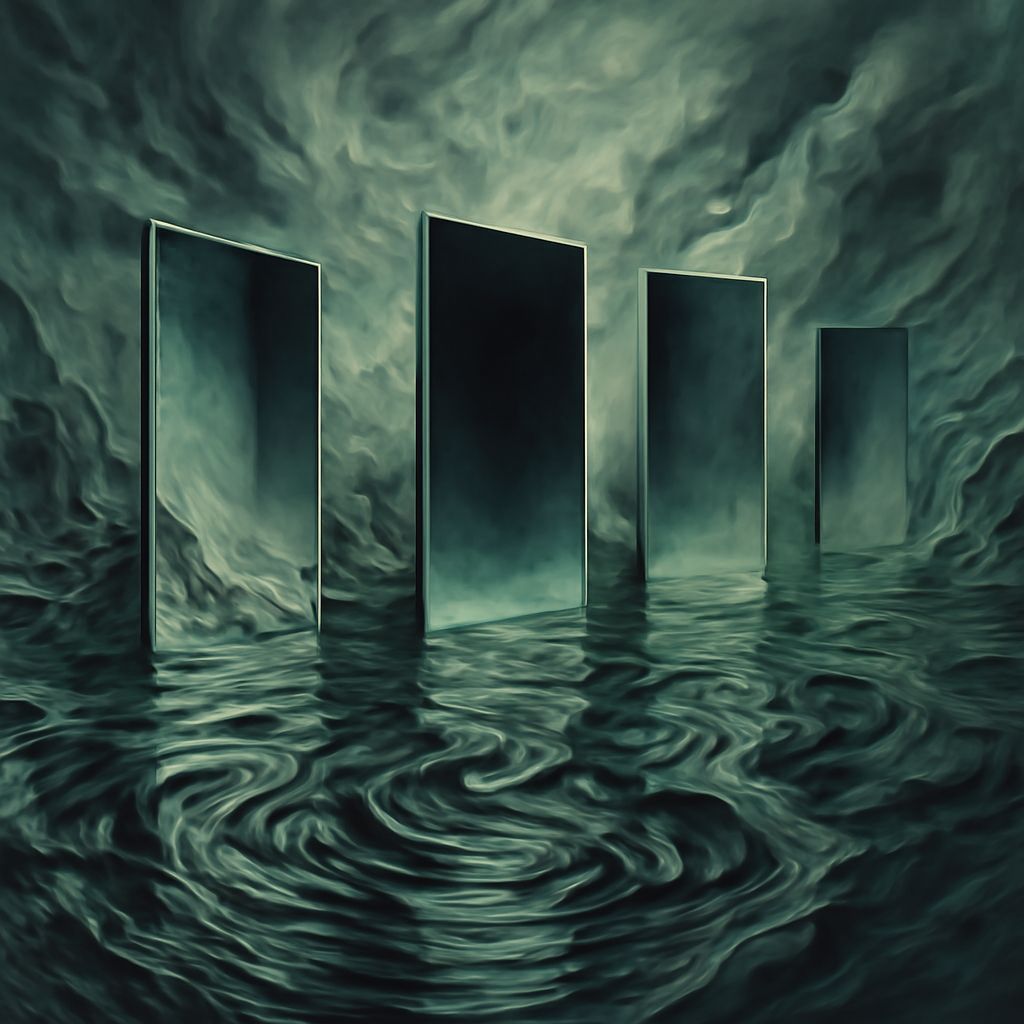 Mirrors in the Wild Depths of Agony Mirroring Nothingness