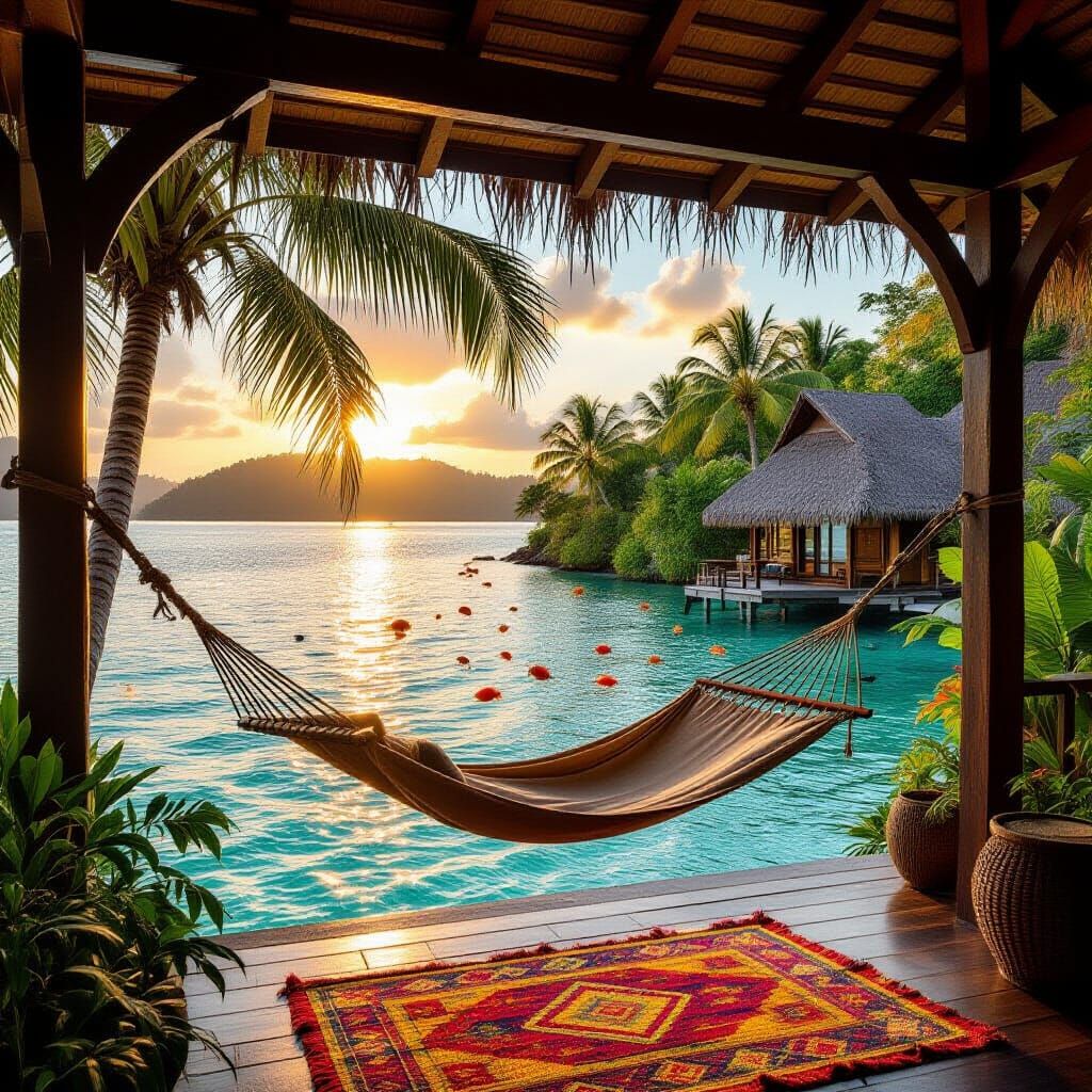 Cozy Jungle Villa Overlooking Turquoise Lagoon