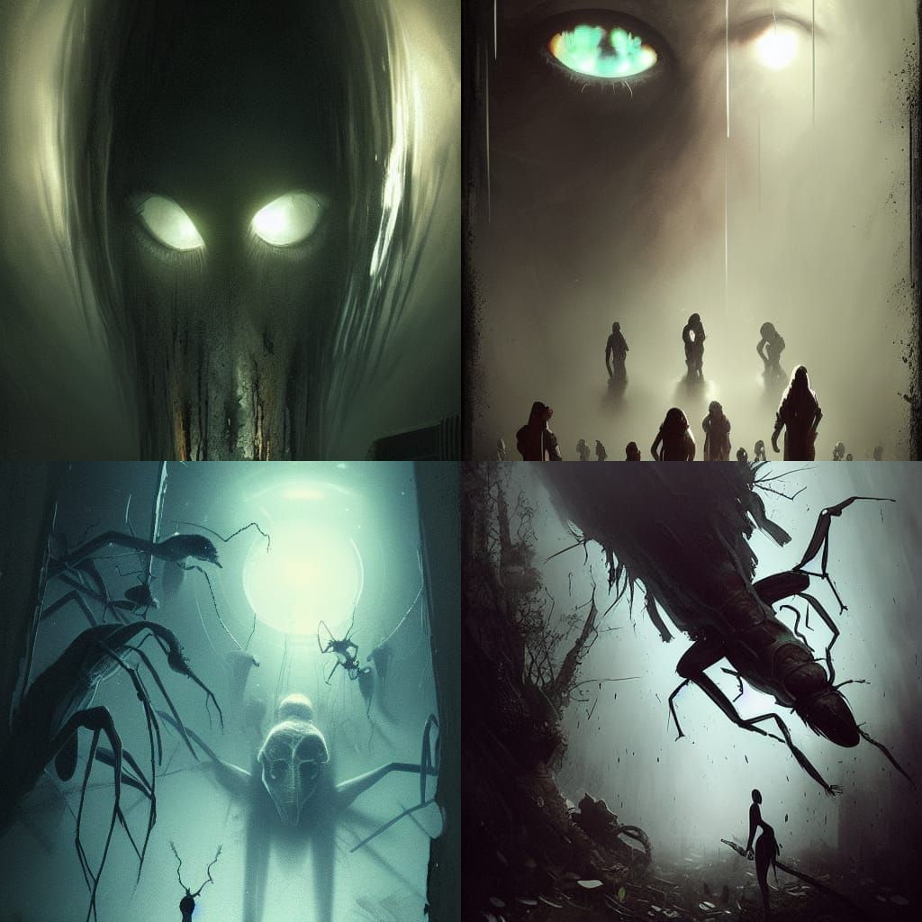 Sinister Vision: An Ominous Fantasy Landscape