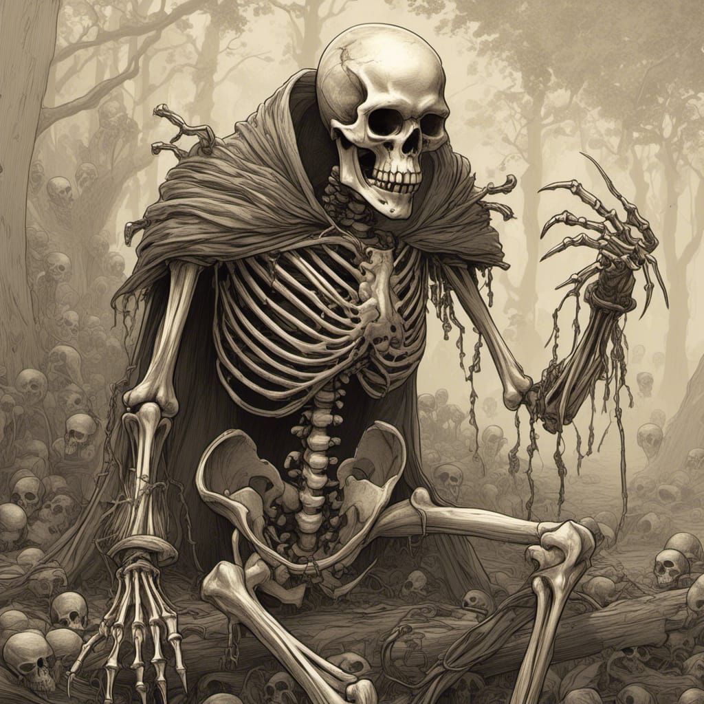 Comic Skeleton