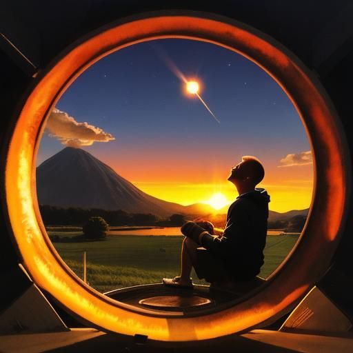AI Interpretation of Sungazing