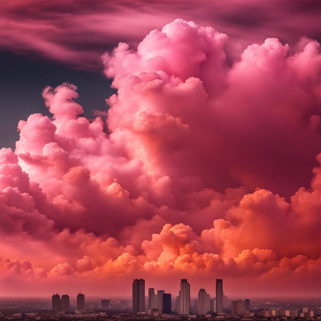 Pink Diamond Sky in Vivid Detail