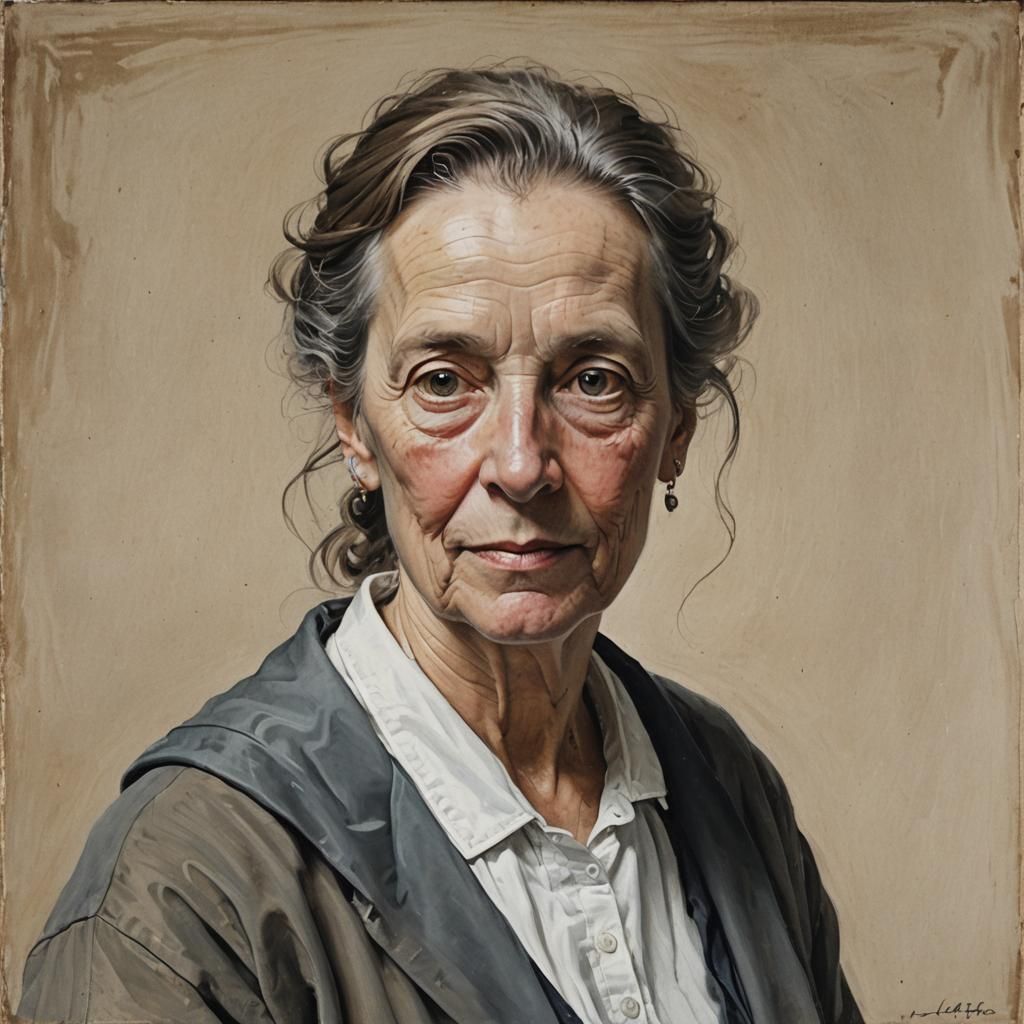 Portrait of an Eccentric Artist