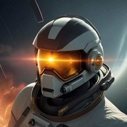 Soyuz Spacecraft Blazing Through Earth's Atmosphere in Golde...