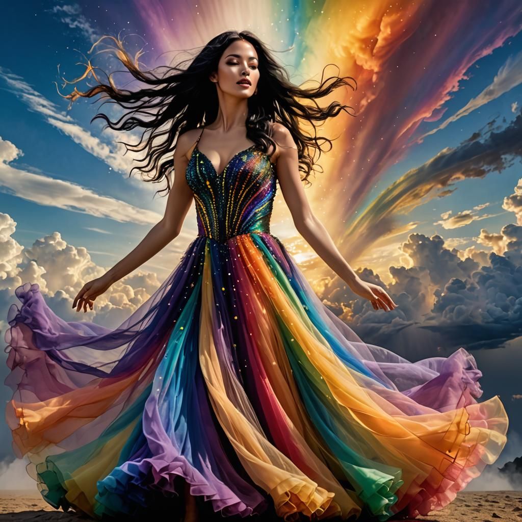 The Rainbow Dress 💫