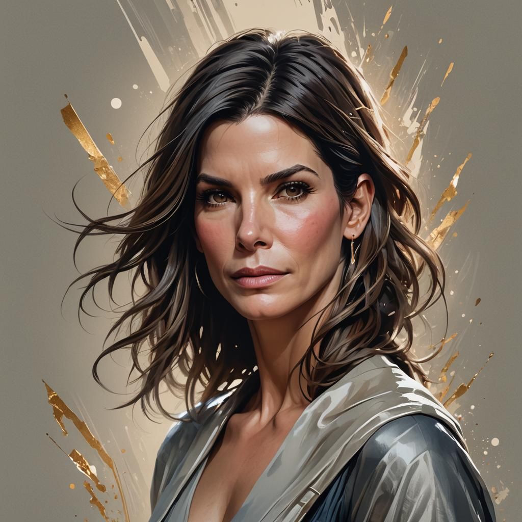 Portrait Sandra Bullock