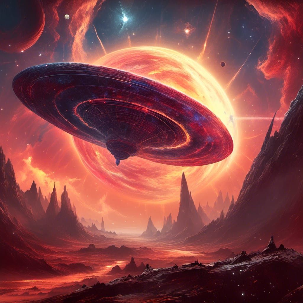 Cosmic Solar Flare Erupts in Distant Solar System