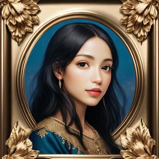 Vivid Starry Night with Fibonacci Curves in 3D