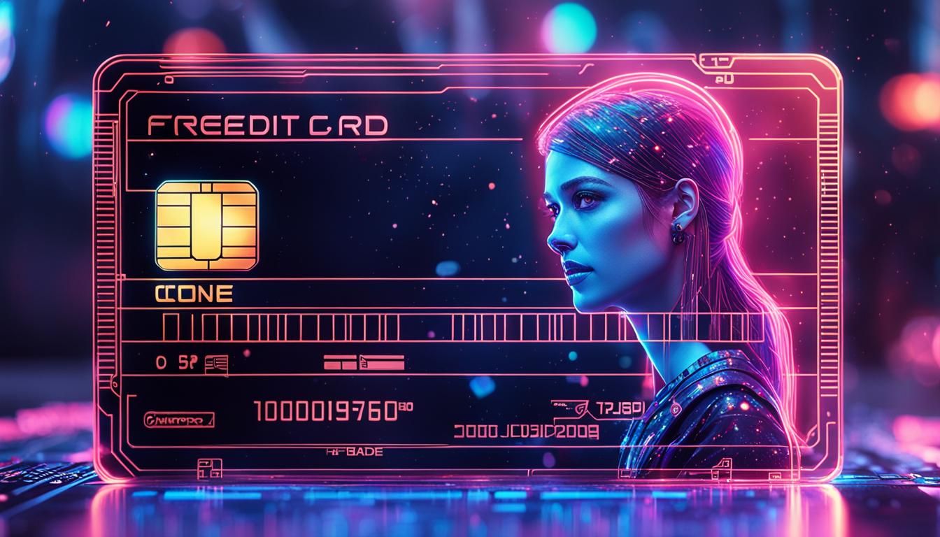 Futuristic credit card