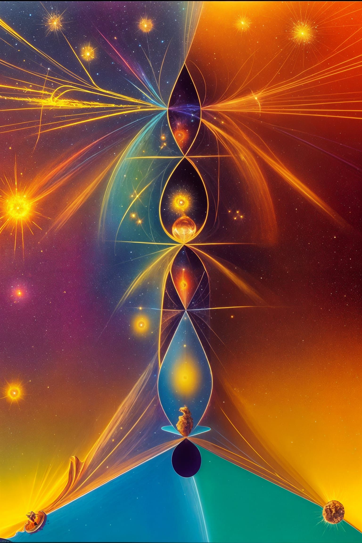 Magical Particle System: Abstract Dreamscape