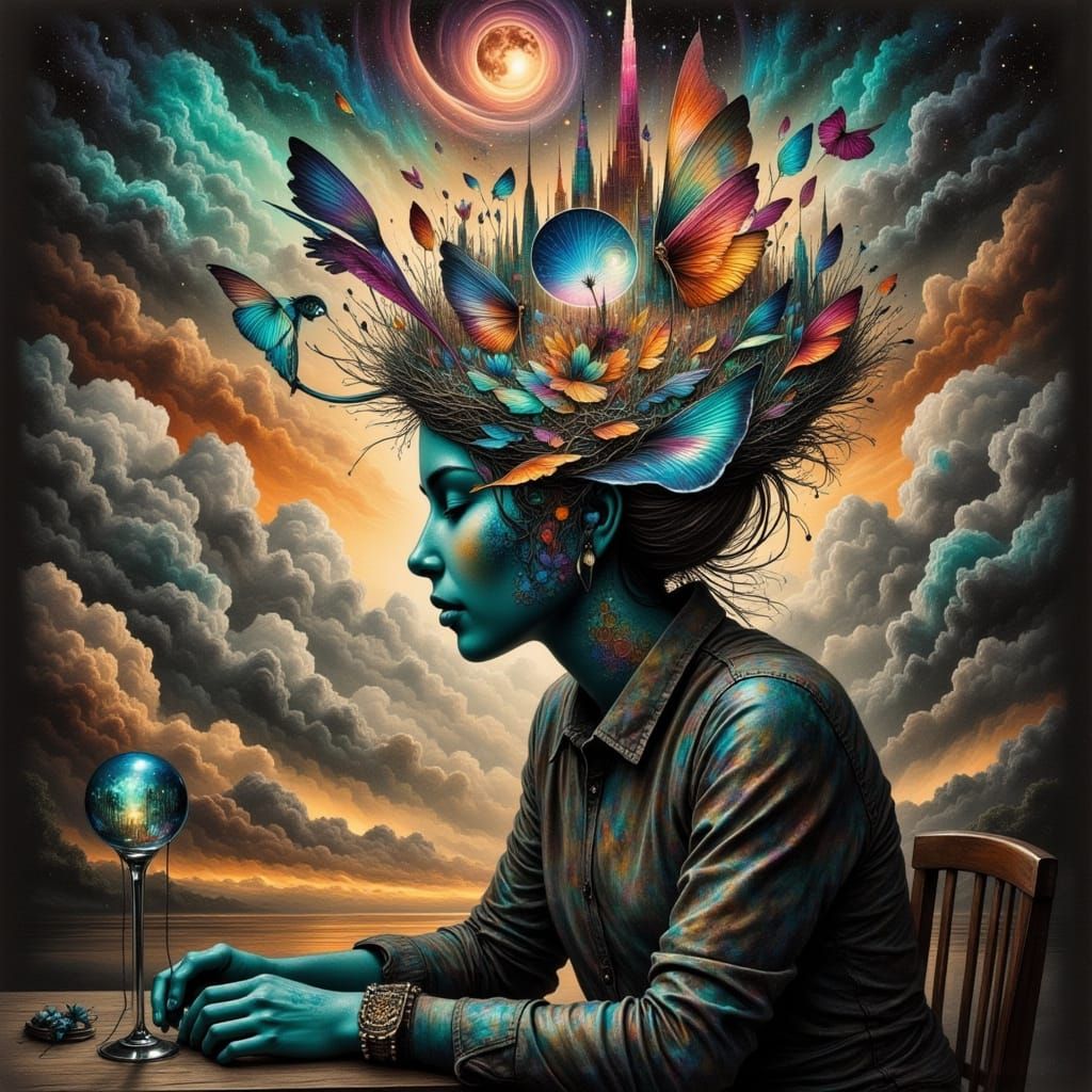 Dreamscapes Within the Mind in Abstract Reality