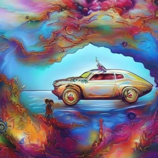 Saab 93 Coupe Drifting: Baroque Maritime Style