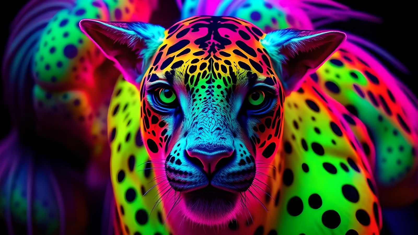 Vibrant Fluorescent Pop Art Nature Photography