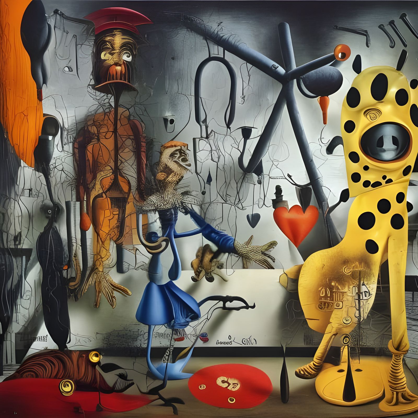 Abstract Art: Surreal Opera Dreamscape