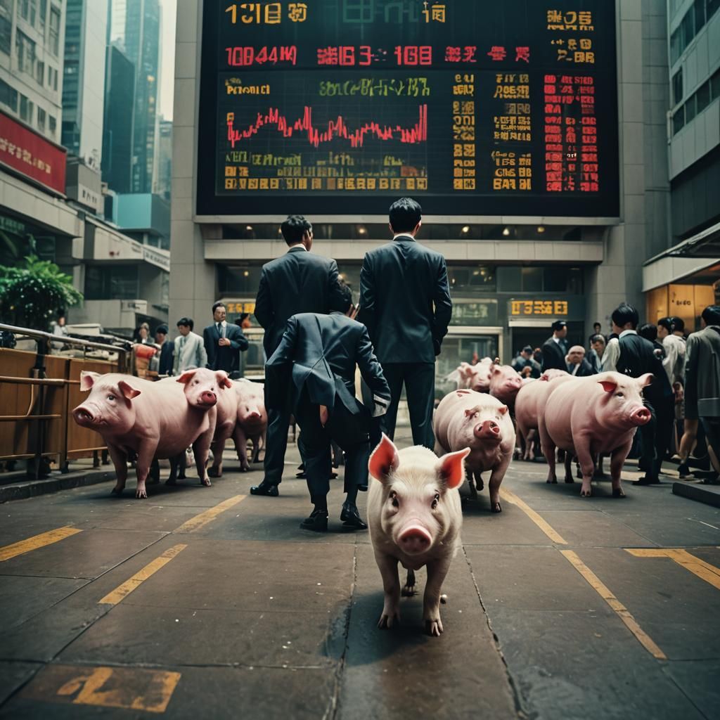 Dogs and Pigs on Wall Street in Hong Kong