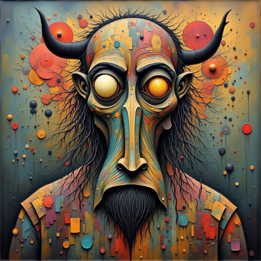 Strange and Peculiar Creation: A Surreal Portrait