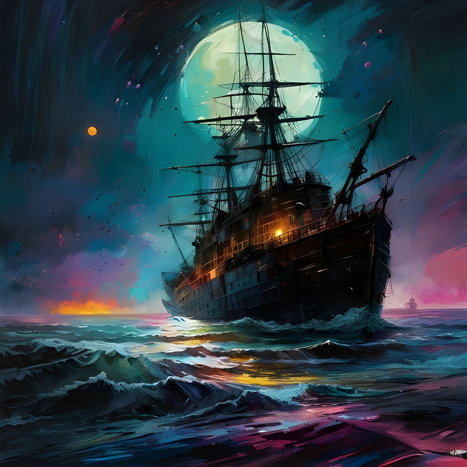 AI Image with No Prompt Information