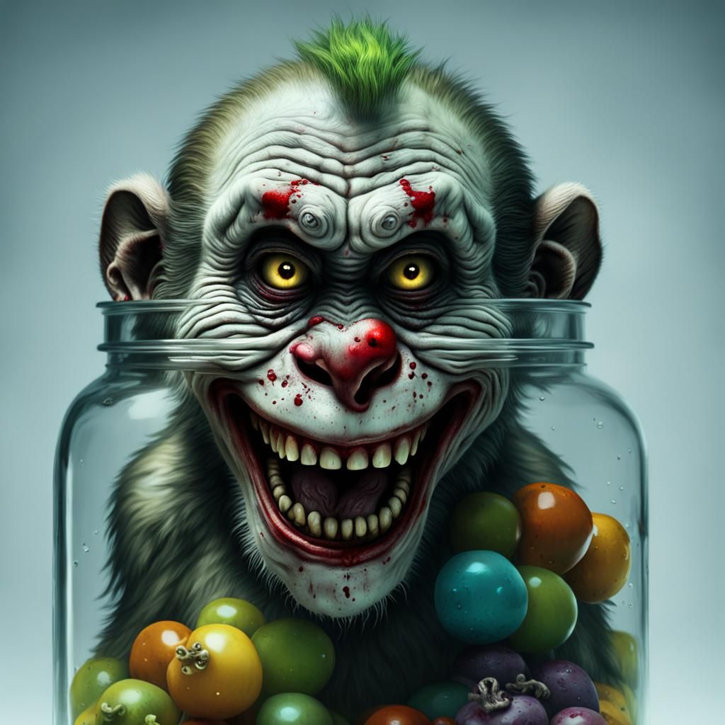 Zombie Monkey Clown: Maniacal Macabre Masterpiece