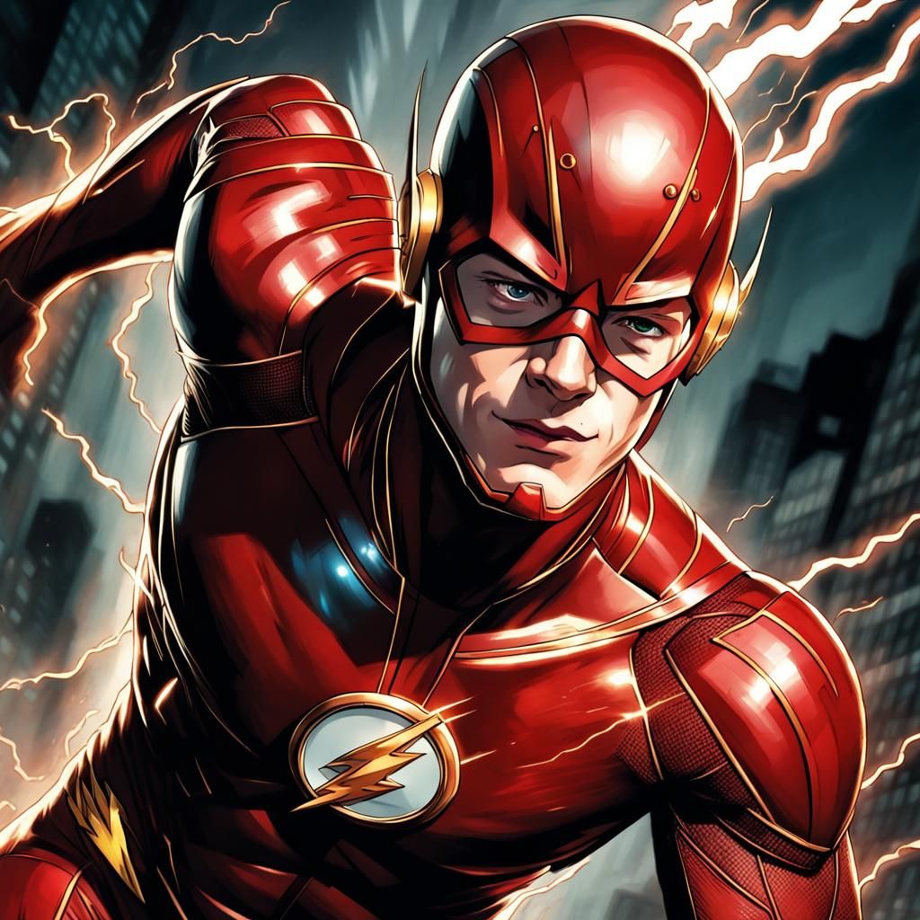The Flash as Comic Book Art