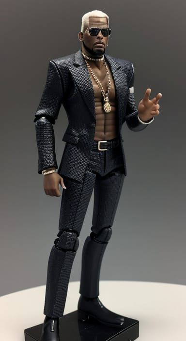 R Kelly Action Figure in Its Box