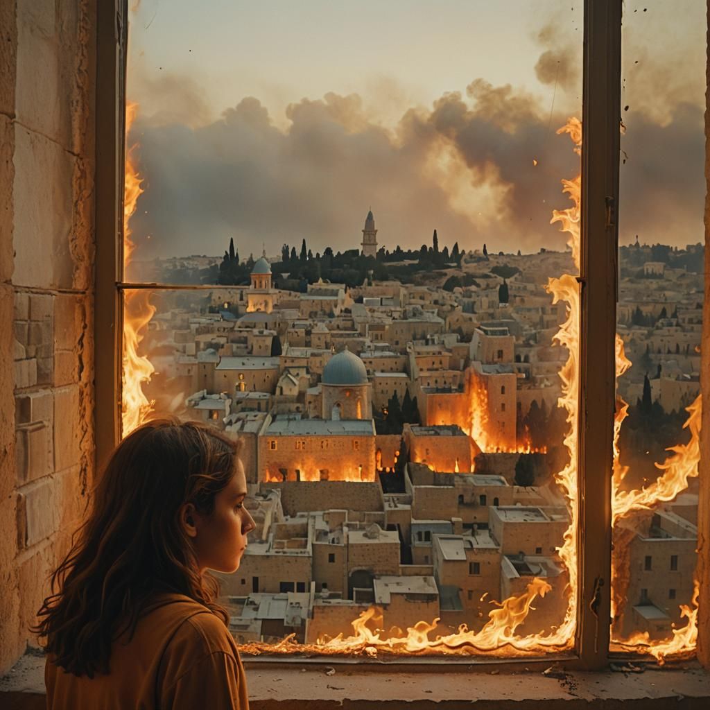 Jerusalem in Flames: Cinematic Image of a Girl