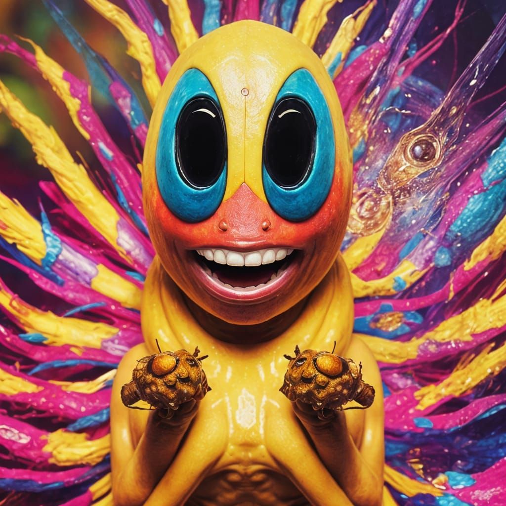 Excited caterpillar #5