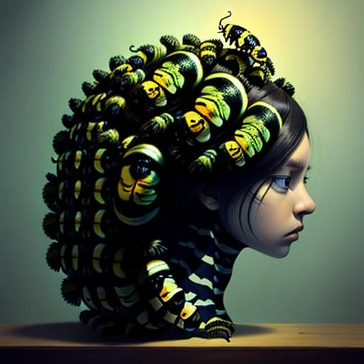 Thoughts as Caterpillars: A Visual Metaphor