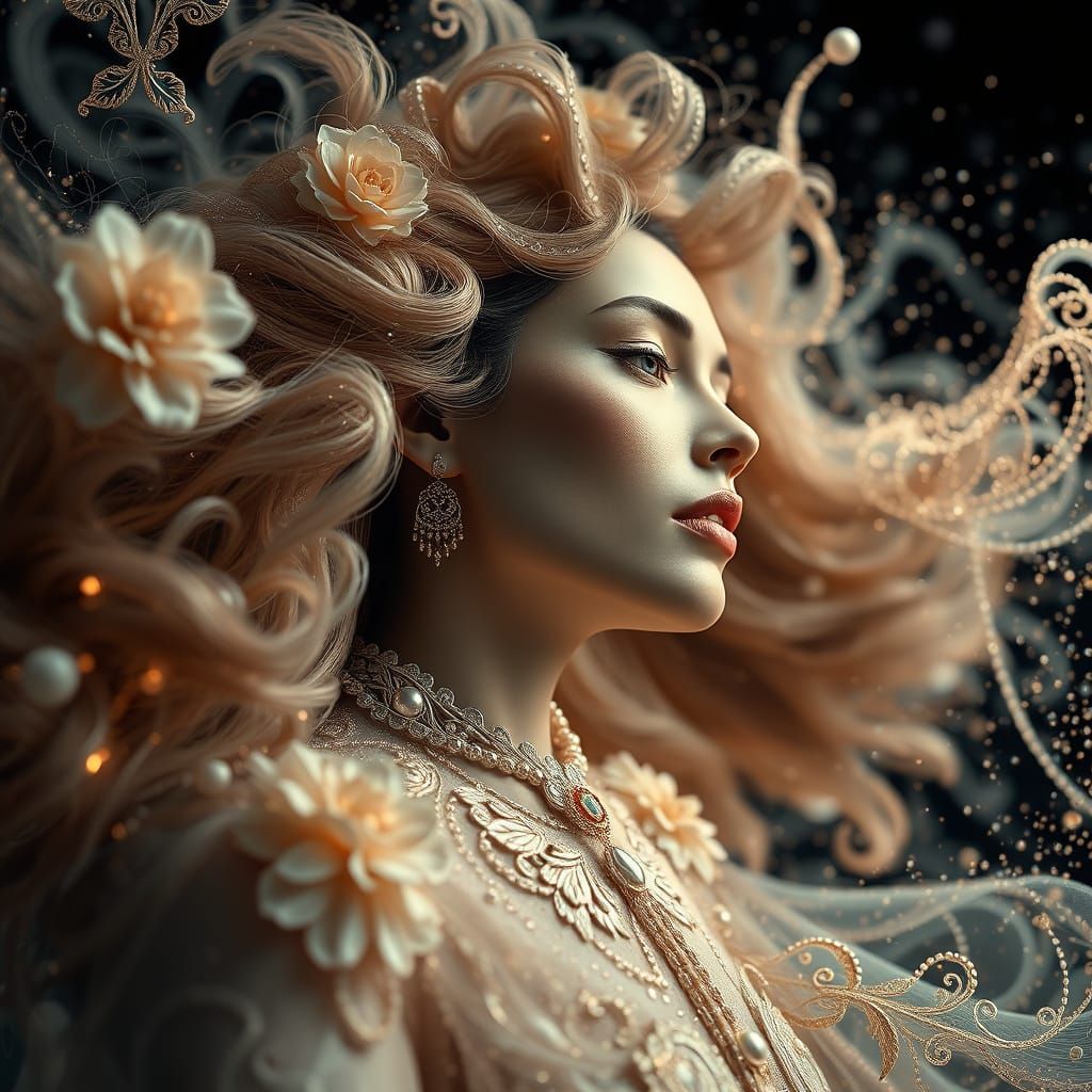 Authentic Soul Plan: Photorealistic Fashion Magazine Art