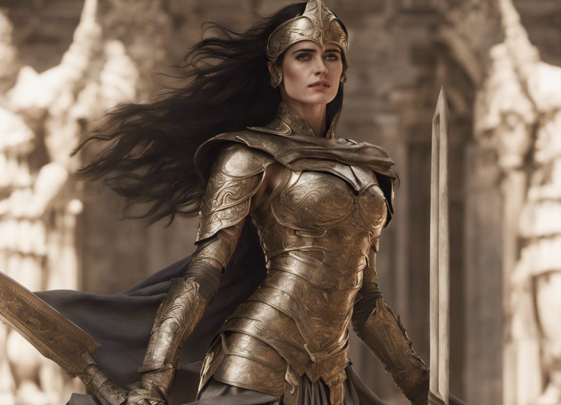 Eva Green Greek warrior