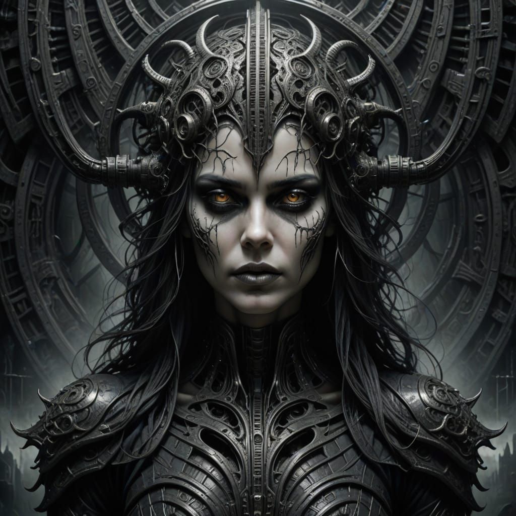 Ethereal Woman in Dreamlike Aura