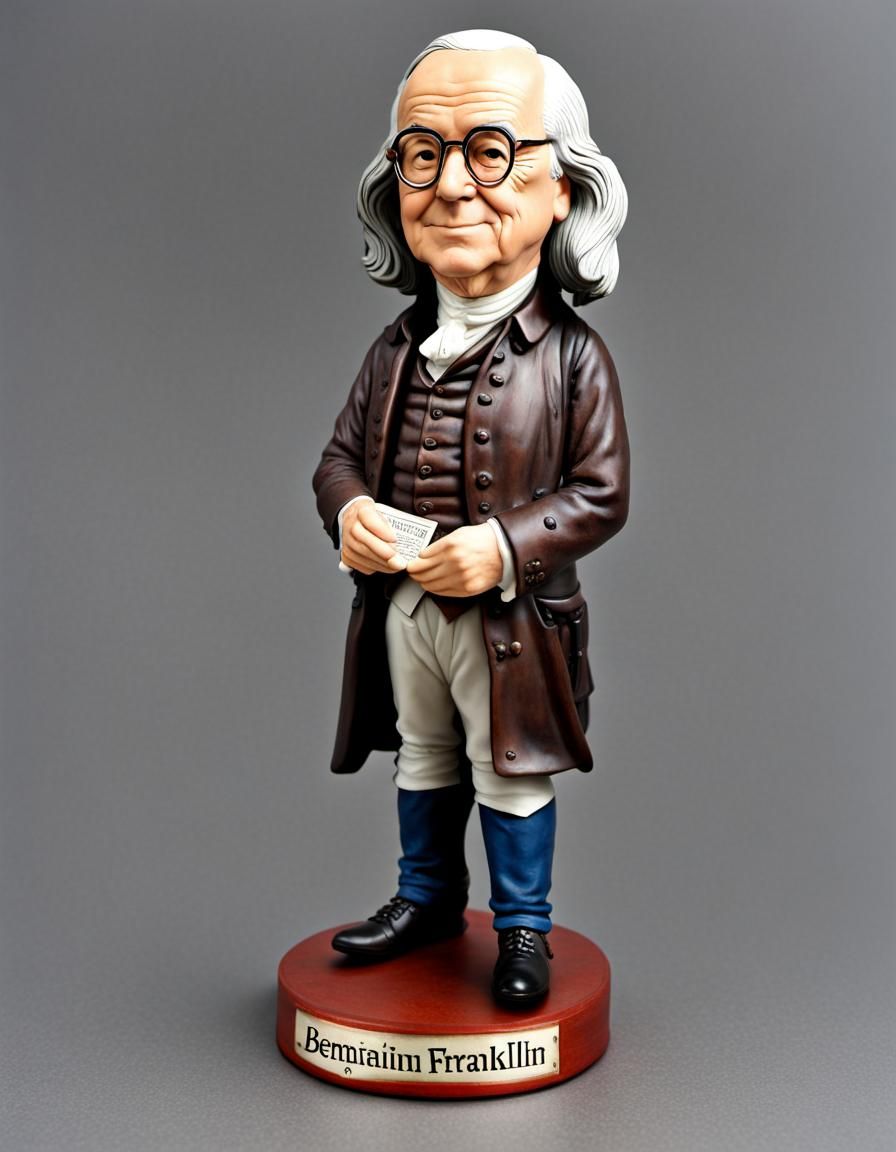 Benjamin Franklin Bobblehead Image